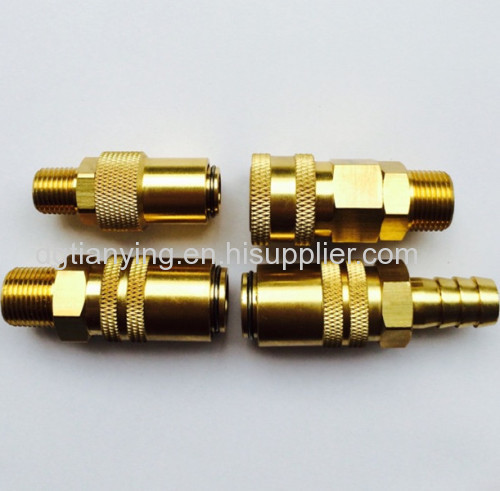 Misumi standard brass water couplers from china supplier