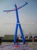 Large Blue Inflatable Advertising Sky Dancers For Outdoor Event / Trade Show