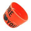 printed silicone wrist band