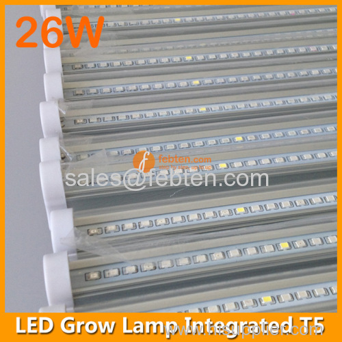 Red blue LED grow tube light 26W 120cm