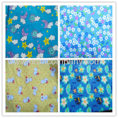 Pigment Printed Flannel Fabric