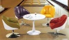 PU leather meeting arm chair/PU leather coffee swivel arm chair furniture