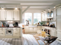 America Style PVC Series Kitchen Cabinets (Br-PC007)