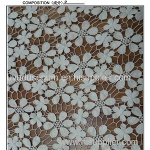 S8022 Chemical Embroidery Fabric Floral Lace Fabric (S8022)