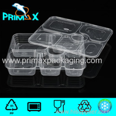 disposable food containers six compartment hot sales cheap 1200ml