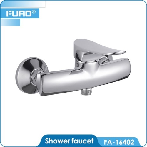 FUAO stainless steel sanitary ware bathroom mixer water tap shower faucet