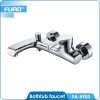 FUAO Single handle Dual hole Chrome plating Bathtub fauct