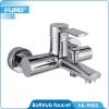 FUAO Wall mounted brass Bath & Shower Faucet Bathtub Faucet