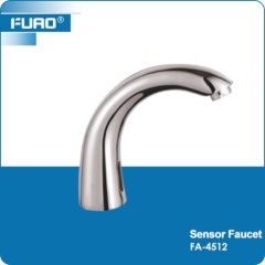 FUAO Bathroom chrome plated brass automatic sensor intelligent faucet