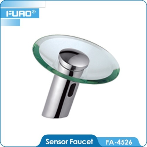 FUAO Glass Bathroom sensor faucet