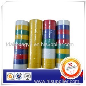 Matt Rubber Based Adhesive PVC Tape In Colors