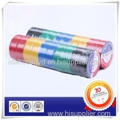 Glossy Rubber Based Adhesive PVC Tape In Colors