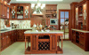 America Style Solid Wood Kitchen Furniture for Villa (BR-SA01B)