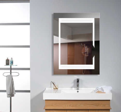Bathroom smart touch screen mirror