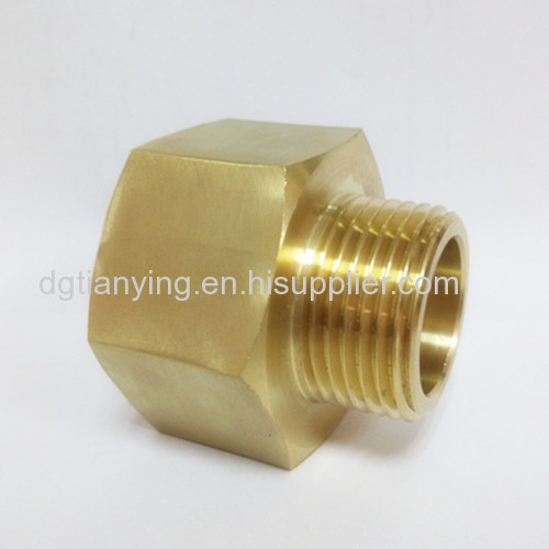 High pressure high flow high quality brass garden hose reducer pipe fitting