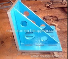 HT200-300 Material Cast Iron Angle Plate With T Slots