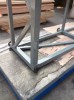 Used Support Floor Plate Adjustable Level Cast Iron Surface Plate Stand