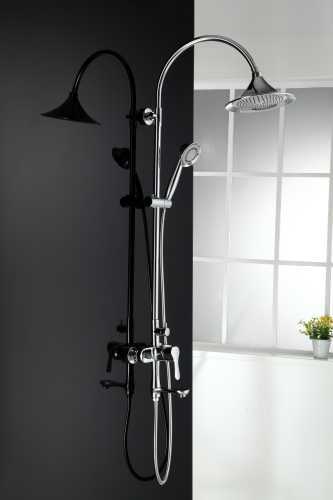 New Fashion Wall Mounted Bathroom Rain Shower Set