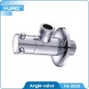 china wall mounted chromed toilet angle valve