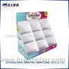 CMYK Glossy lamination Counter Top Display Stands / Cardboard Card Display