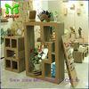 Cartoon Corrugated Cardboard Bookcase Furniture For Display Small Toys And Books