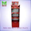 Colorful printing home style POS cardboard displays rack with 4 Tiers
