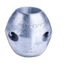 Anode for shaft in zinc+al