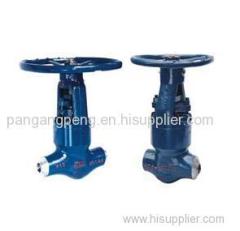 high temperature and high pressure power station globe valve