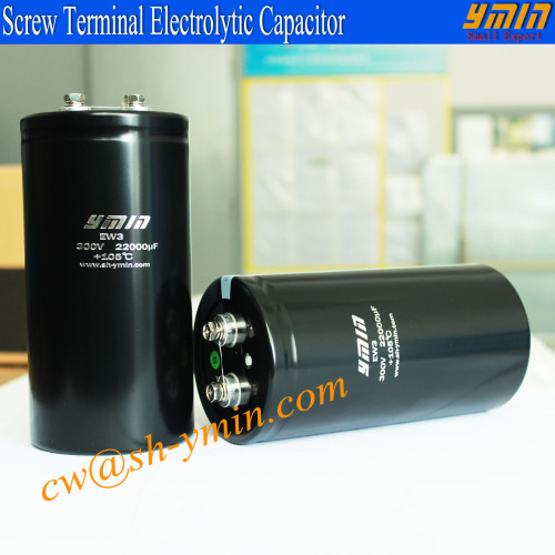 UPS Capacitor Screw Terminal Electrolytic Capacitor RoHS Compliant