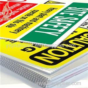 Outdoor Advertising Printed Correx Board Sign