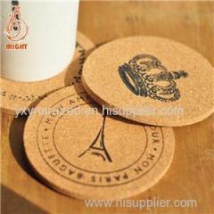 Promotional Cork Coasters Logo Printed