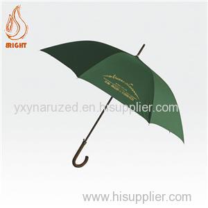 Custom Logo Windproof Golf Umbrella For Promotion Manual Open