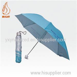 Promotional Foldable Treval Umbrella With Printed Logo