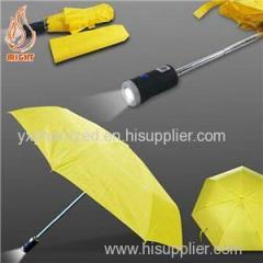Custom Logo LED Torch Umbrella For Promotion