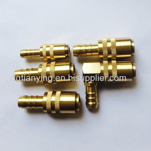 Hasco mold components China manufacturer brass mold coolant quick coupling