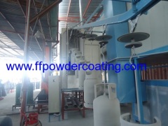 LPG tank powder coating line