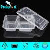 PP bento box lunch box food container two compartments