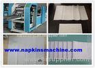 Vacuum Folding Napkin Paper Making Machine With Embossing And 2 Color Printing