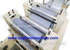 Low Fold Napkin Folding Embossing Printing Machine 254mm With Electronic Counting