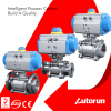 Three-Piece Thread or Flange Pneumatic Ball Valve