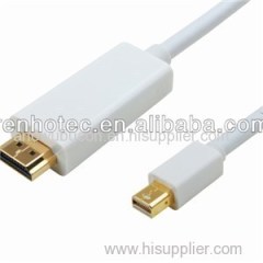 HDMI Male To Mini DP Male Cable