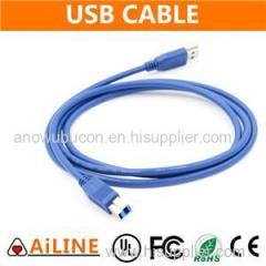 USB3.0 A Male To B Male Cable