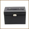 2 Tiers Jewelry Storage PU Leather Boxes