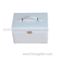 3 Tiers Jewelry Storage PU Leather Boxes