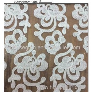 Guipure Polyester Lace Fabric Embroidery Lace Fabric New Lace (S1556)