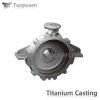 Titanium Casting titanium pump casing Grade C2/3 with HIP