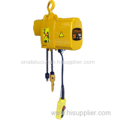 Single Phase Electric Chain Hoist 1/4ton - 1/2 Ton