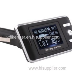 Portable Mini Car MP3 Player FM Transmitter With Remote Control Support TF/SD/U Disk (FM18A)