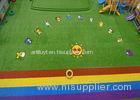 Custom Natural Green Coloured Artificial Grass For Garden Playground