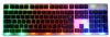 company assessory colorful rainbow light multimedia wired keyboard with high quality